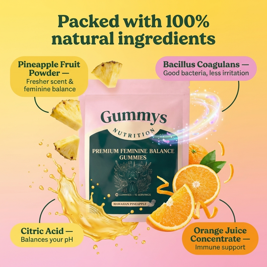 Feminine Balance Gummies (Priobiotics)